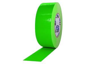 Pro Duct 139 PECoated Cloth Fluorescent Specialty Grade Duct Tape 60 yds Length x 2quot Width Fluorescent Green Pack of 1