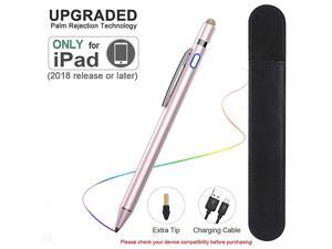 Active Stylus Pen with Palm Rejection 2 in 1 Rechargeable Digital Pencil Compatible with 20182020 Apple iPad Pro 11amp 129 inchiPad 6th amp 7th Gen 102quotAir 3rdMini 5th Gen Rose Gold Active Stylus Pen with Palm Rejection 2 in 1 Rechargeable Digital Pencil Compatible with 20182020 Apple iPad Pro 11amp 129 inchiPad 6th amp 7th Gen 102quotAir 3rdMini 5th Gen Rose Gold