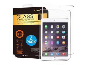 Screen Protector for iPad Mini 1 2 3 Tempered Glass 9H Hardness 2Pack Compatible with Apple iPad Mini 1 2 3 Ultra Clear 25D Edge Anti Scratch Case Friendly