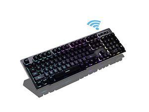CORN Black & White Multimedia Gaming Keyboard & Mouse With USB RF 