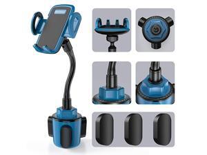Car Cup Holder Phone Mount Cup Phone Holder for Car Universal Adjustable Gooseneck Car Phone Holder for iPhone 11 Pro11X876s Galaxy S10S9Note 1098 GPS and More Blue Car Cup Holder Phone Mount Cup Phone Holder for Car Universal Adjustable Gooseneck Car Phone Holder for iPhone 11 Pro11X876s Galaxy S10S9Note 1098 GPS and More Blue