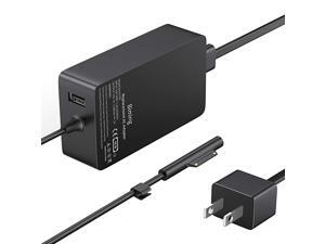 Surface Pro Charger 44W 15V 258A Power Supply Compatible Microsoft Surface Pro 4 Pro 3 Pro 6 Pro 7 Pro XSurface Pro Laptop 123 Surface Go amp Surface Book Surface Pro Charger 44W 15V 258A Power Supply Compatible Microsoft Surface Pro 4 Pro 3 Pro 6 Pro 7 Pro XSurface Pro Laptop 123 Surface Go amp Surface Book