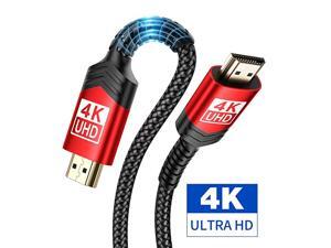 4K 60Hz HDMI Cable 66ft2M HDMI 20 to HDMI High Speed 18Gbps 28AWG HDR 3D 2160p 1080p Braided Cord Compatible with Ethernet Audio ReturnARC PS45 Fire TV UHD TV PC Red 4K 60Hz HDMI Cable 66ft2M HDMI 20 to HDMI High Speed 18Gbps 28AWG HDR 3D 2160p 1080p Braided Cord Compatible with Ethernet Audio ReturnARC PS45 Fire TV UHD TV PC Red