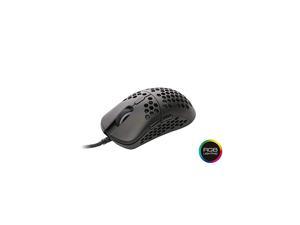 Mira S Ultra Lightweight Honeycomb Shell Wired RGB Gaming Mouse Up to 12 000 cpi | 6 Buttons 61g Only MiraS Black