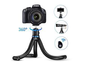 Phone Tripod Flexible Tripod with Wireless Remote Shutter Compatible with iPhoneAndroid Samsung Mini Tripod Stand Holder for Camera GoProMobile Cell Phone Phone Tripod Flexible Tripod with Wireless Remote Shutter Compatible with iPhoneAndroid Samsung Mini Tripod Stand Holder for Camera GoProMobile Cell Phone