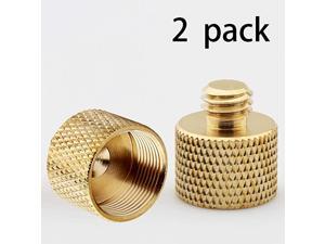 2 Pieces Solid Brass 3816 External threadto5827 Internal Thread Adapter 58 to 38 Adapter for Microphone Holder cameraTripod Screw Adapter Converter Bracket Screw 2 Pieces Solid Brass 3816 External threadto5827 Internal Thread Adapter 58 to 38 Adapter for Microphone Holder cameraTripod Screw Adapter Converter Bracket Screw