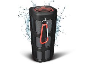 FX100 Extreme Bluetooth Speaker Loud Rugged for Outdoors Shockproof Waterproof IPX4 Builtin 7000mAh Power Bank FM Radio HD Audio wDeep Bass Portable Wireless Speaker with Mic