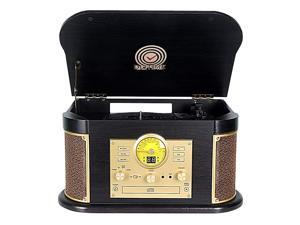 Cassette Record PlayerPhonographs 3Speed Vinyl Turntable Builtin Bluetooth 2x9W Speakers Headphone JackAux InRCALCDUSBMP3CDFMAM Radio Record Player Cassette Record PlayerPhonographs 3Speed Vinyl Turntable Builtin Bluetooth 2x9W Speakers Headphone JackAux InRCALCDUSBMP3CDFMAM Radio Record Player