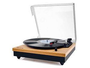 Record Player Vintage Turntable 3Speed Bluetooth Record Player with Speaker Portable LP Vinyl Player RCA Jack Natural Wood Record Player Vintage Turntable 3Speed Bluetooth Record Player with Speaker Portable LP Vinyl Player RCA Jack Natural Wood