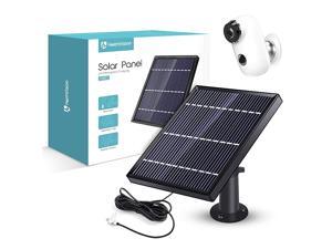 Solar Panel Compatible with HMD2 Rechargeable Battery Security Camera, Waterproof 3.2W/ 5.5V Solar Panel with 13ft/ 4m USB Cable, Support Continuously Supply Power for Security Camera Solar Panel Compatible with HMD2 Rechargeable Battery Security Camera, Waterproof 3.2W/ 5.5V Solar Panel with 13ft/ 4m USB Cable, Support Continuously Supply Power for Security Camera