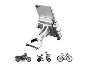 Motorcycle Phone Mount Adjustable Anti Shake Metal Bike Phone Holder for iPhone X876 Plus Samsung Galaxy S9S8S7S6 GPS Holds Devices up to 37 Width Silver Motorcycle Phone Mount Adjustable Anti Shake Metal Bike Phone Holder for iPhone X876 Plus Samsung Galaxy S9S8S7S6 GPS Holds Devices up to 37 Width Silver
