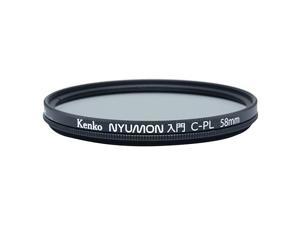 Nyumon Wide Angle Slim Ring 58mm Circular Polarizer Filter, Neutral Grey, compact (225850)