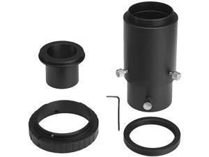 Deluxe Telescope Camera Adapter Kit for Canon EOSRebel DSLR Prime Focus and Variable Projection Eyepiece Photography Fits Standard 125quot Telescopes Accepts 125quot Eyepieces Deluxe Telescope Camera Adapter Kit for Canon EOSRebel DSLR Prime Focus and Variable Projection Eyepiece Photography Fits Standard 125quot Telescopes Accepts 125quot Eyepieces