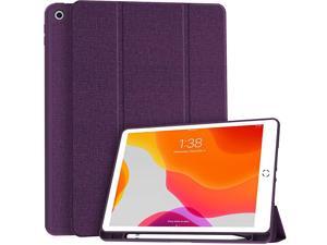 New iPad 7th Generation 102quot Case 2019 with Pencil Holder Premium Shockproof Case with Soft TPU Back Cover and Auto SleepWake Function for Apple iPad 7th Gen 102 Inch Purple New iPad 7th Generation 102quot Case 2019 with Pencil Holder Premium Shockproof Case with Soft TPU Back Cover and Auto SleepWake Function for Apple iPad 7th Gen 102 Inch Purple