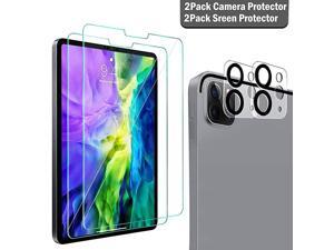 2 Pack Screen Protector for iPad Pro 11 2020 2nd Gen with 2 Pack Camera Lens ProtectorTempered Glass Film9H Hardness HD AntiFingerprintAntiScratchCompatible with Face ID Apple Pencil 2 Pack Screen Protector for iPad Pro 11 2020 2nd Gen with 2 Pack Camera Lens ProtectorTempered Glass Film9H Hardness HD AntiFingerprintAntiScratchCompatible with Face ID Apple Pencil