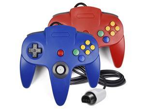 2 Pack N64 Controller  Classic Wired N64 64bit Gamepad Joystick for Ultra 64 Video Game Console