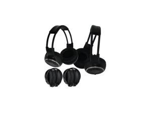 AWH22 Infrared Wireless Stereo Dual Headphone with IR Wireless Transmitter