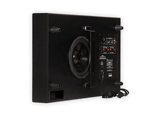 SUB8S 250 Watt Surround Sound HD Home Slim Powered Active Subwoofer Black SUB8S 250 Watt Surround Sound HD Home Slim Powered Active Subwoofer Black