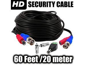 Pre-Made All-in-One BNC Video and Power Cable Wire Cord with Connector for CCTV Security Camera 100Ft Pre-Made All-in-One BNC Video and Power Cable Wire Cord with Connector for CCTV Security Camera 100Ft