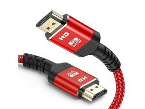 4K HDMI Cable 66FT2M High Speed 18Gbps HDMI 20 Braided CordSupports 4K 60Hz HDRVideo 4K 2160p 1080p 3D HDCP ARCCompatible with Ethernet PS43 4K Projector Game Monitor ectRed 4K HDMI Cable 66FT2M High Speed 18Gbps HDMI 20 Braided CordSupports 4K 60Hz HDRVideo 4K 2160p 1080p 3D HDCP ARCCompatible with Ethernet PS43 4K Projector Game Monitor ectRed