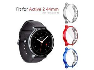3 Pack Compatible for Samsung Galaxy Watch Active 2 Cases 44mm 2019 HeavyDuty Overall Full Body Protective TPU AntiScratch Case Cover for Active2 44mmSilverRedBlue 3 Pack Compatible for Samsung Galaxy Watch Active 2 Cases 44mm 2019 HeavyDuty Overall Full Body Protective TPU AntiScratch Case Cover for Active2 44mmSilverRedBlue