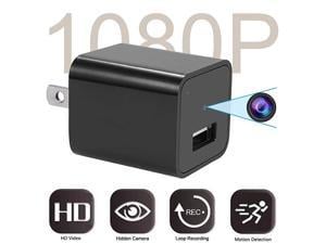 Full HD 1080P USB Wall Charger Mini Spy Motion Hidden Camera Power Adapter BR 