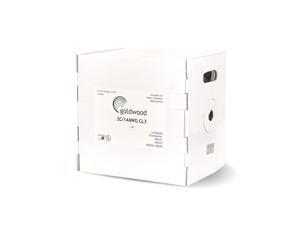 C500142 CL3 Rated Speaker Wire 2 Conductor 14 Gauge 500 Feet Case UL Listed White C500142 CL3 Rated Speaker Wire 2 Conductor 14 Gauge 500 Feet Case UL Listed White