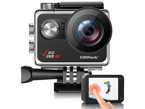V30 Native 4K Action Camera 20MP EIS Touch Screen WiFi Waterproof PC Webcam with Optional View Angle 2 1350mAh Batteries and Mounting Accessories Kit Compatible with GoPro V30 Native 4K Action Camera 20MP EIS Touch Screen WiFi Waterproof PC Webcam with Optional View Angle 2 1350mAh Batteries and Mounting Accessories Kit Compatible with GoPro