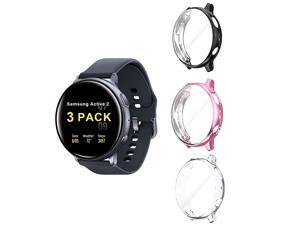 for Samsung Galaxy Watch Active 2 40mm Screen Protector CaseFlexible TPU Case Soft UltraSlim Crystal Clear Protector Cover for Active 2 Accessories for Samsung Galaxy Watch Active 2 40mm Screen Protector CaseFlexible TPU Case Soft UltraSlim Crystal Clear Protector Cover for Active 2 Accessories