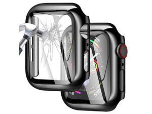 Apple Watch Series 3 38mm Screen Protector HD Tempered Glass Protector Integrated with Shinny Metal Texture Plated PC Case iWatch Face Cover for Apple Watch Series 32 1 Black 38mm Apple Watch Series 3 38mm Screen Protector HD Tempered Glass Protector Integrated with Shinny Metal Texture Plated PC Case iWatch Face Cover for Apple Watch Series 32 1 Black 38mm