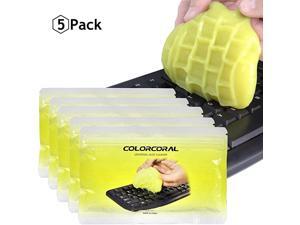 Cleaning Gel Universal Dust Cleaner for Keyboard Cleaning Car Detailing Office Electronics Cleaning Kits Dust Remove Gel Cleaner from 5 Pack Cleaning Gel Universal Dust Cleaner for Keyboard Cleaning Car Detailing Office Electronics Cleaning Kits Dust Remove Gel Cleaner from 5 Pack