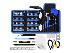 139 in 1 Electronics Repair Tool Kit Professional Precision Screwdriver Set Magnetic Drive Kit with Portable Bag for Repair PC Computer Laptop Tablet iPad iPhone Xbox Game Console and more