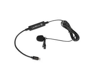 Broadcast Lavalier Microphone with Lightning Output Connector Professional Video Microphone LAVMICRODI Broadcast Lavalier Microphone with Lightning Output Connector Professional Video Microphone LAVMICRODI