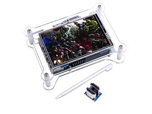 TFT Touch Screen+case 35 Inch Raspberry pi Screen TFT LCD Display Monitor with Protective Case Support All Raspberry Pi System Video Movie Play Arcade Game HDMI Audio Input TFT Touch Screen+case 35 Inch Raspberry pi Screen TFT LCD Display Monitor with Protective Case Support All Raspberry Pi System Video Movie Play Arcade Game HDMI Audio Input