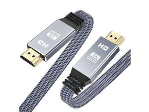 4K HDMI Cable 10ft HDMI 20 High Speed 18Gbps Cable 4K60Hz Flat Nylon Braided HDMI Cord Support 4K HDR ARC 3D UHD 2160P HD 1080P Ethernet 4K TV Projector Bluray Monitor PCGray 4K HDMI Cable 10ft HDMI 20 High Speed 18Gbps Cable 4K60Hz Flat Nylon Braided HDMI Cord Support 4K HDR ARC 3D UHD 2160P HD 1080P Ethernet 4K TV Projector Bluray Monitor PCGray