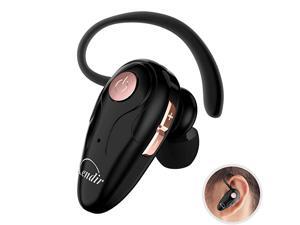 Bluetooth Headset V50 Wireless Headphone Cell Phone Earpiece 8 Hrs Talking Time with Mic Volume Control Handsfree Earbud for iPhone Android Smartphone One Piece Black Bluetooth Headset V50 Wireless Headphone Cell Phone Earpiece 8 Hrs Talking Time with Mic Volume Control Handsfree Earbud for iPhone Android Smartphone One Piece Black