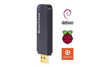 Universel skrive Blænding 1200Mbps Linux USB WiFi Adapter Dual Band Network 5GHz867Mbps +  24GHz300Mbps Support Ubuntu Mint Debian Kali Kubuntu Lubuntu Xubuntu Zorin  Raspberry Pi OS and Much More Windows - Newegg.com