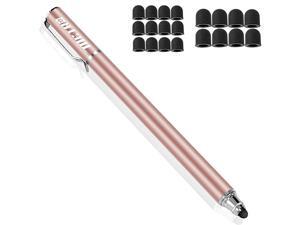 Capacitive Stylus Pens Rubber Tips 2in1 Series High Sensitivity amp Precision styli Pens for Touch Screens Devices Rose Gold Capacitive Stylus Pens Rubber Tips 2in1 Series High Sensitivity amp Precision styli Pens for Touch Screens Devices Rose Gold