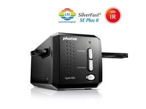 OpticFilm 8200i SE 35mm Film Slide Scanner 7200 dpi 48bit Output Integrated Infrared DustScratch Removal Bundle Silverfast SE Plus 88 Support Mac and PC