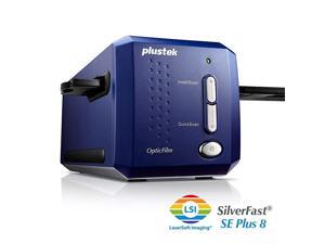 OpticFilm 8100-35mm Negative Film/Slide Scanner with 7200 DPI and 48-bit Output. Bundle Silverfast SE Plus 8.8, Support Mac and Windows