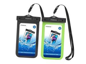 Waterproof Phone Pouch 2 Pack Underwater Cellphone Case Dry Bag with Lanyard Armband Compatible with iPhone 1111 Pro Max XXsXrXs Max 876s Plus Galaxy S10S9 Plus S10e S20 Note 10