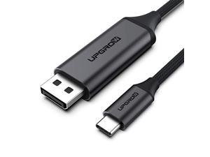 USB C to DisplayPort Cable 4K60Hz 6FT for Home Office USB C to DP Cable Compatible with MacBook ProAir iPad Pro with USBC Port laptopsPhones CMDPM6