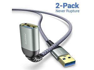 2 PACK 66FT+66FT USB 30 Extension Cable Type A Male to Female Extension Cord DURABLE BRAIDED MATERIAL Fast Data Transfer Compatible with USB KeyboardMouseFlash Drive Hard Drive 2 PACK 66FT+66FT USB 30 Extension Cable Type A Male to Female Extension Cord DURABLE BRAIDED MATERIAL Fast Data Transfer Compatible with USB KeyboardMouseFlash Drive Hard Drive