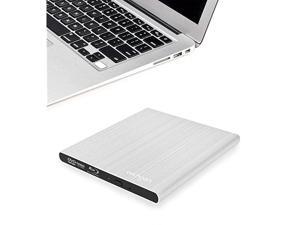 Aluminum External USB Blu-Ray Writer Super Drive for Apple MacBook Air, Pro, iMac Aluminum External USB Blu-Ray Writer Super Drive for Apple MacBook Air, Pro, iMac