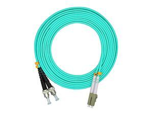 10 Meters 33ft LC to ST Duplex 50125 10G OM3 MultiMode Fiber Optic Cable Jumper Optical Patch Cord LCST 10 Meters 33ft LC to ST Duplex 50125 10G OM3 MultiMode Fiber Optic Cable Jumper Optical Patch Cord LCST