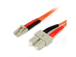 com 2m Fiber Optic Cable Multimode Duplex 625125 LSZH LCSC OM1 LC to SC Fiber Patch Cable FIBLCSC2 com 2m Fiber Optic Cable Multimode Duplex 625125 LSZH LCSC OM1 LC to SC Fiber Patch Cable FIBLCSC2