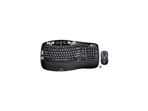 MK550 Wireless Wave K350 Keyboard and MK510 Laser Mouse Combo Includes Keyboard and Mouse Long Battery Life Ergonomic Wave Design and Wireless Mouse