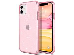 iPhone 11 Case Bling Glitter Hybrid Protective Case Slim Fit Transparent AntiScratch Shock Absorption TPU Bumper Cover Designed Phone Case for iPhone 11 61 inch Pink iPhone 11 Case Bling Glitter Hybrid Protective Case Slim Fit Transparent AntiScratch Shock Absorption TPU Bumper Cover Designed Phone Case for iPhone 11 61 inch Pink
