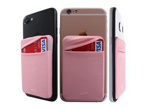 Secure Lid Credit Card Holder Stick on Wallet Discreet ID Holder Lycra Spandex Card Sleeves for Smartphones iPhone Galaxy Cell Phone Wallet Case 3M Adhesive Rose Gold Secure Lid Credit Card Holder Stick on Wallet Discreet ID Holder Lycra Spandex Card Sleeves for Smartphones iPhone Galaxy Cell Phone Wallet Case 3M Adhesive Rose Gold