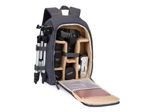 Camera Backpack PhotoCamera Bag Waterproof with Laptop CompartmentTripod Holder for DSLR SLR Cameras Khaki Camera Backpack PhotoCamera Bag Waterproof with Laptop CompartmentTripod Holder for DSLR SLR Cameras Khaki